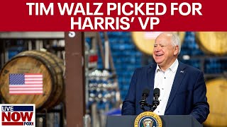 BREAKING VP Kamala Harris chooses Governor Walz as running mate  LiveNOW from FOX [upl. by Xuerd]