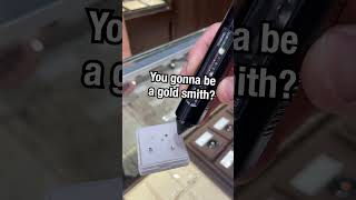 Beginner Goldsmith Gets His Diamond Tested [upl. by Garbers]