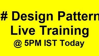 Design Pattern Training  Design Pattern C Tutorial  CSharp Design Patterns Course [upl. by Oicnanev492]