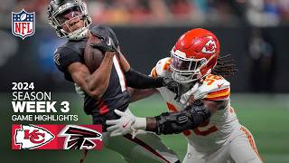 Kansas City Chiefs vs Atlanta Falcons Game Highlights  NFL 2024 Week 3 [upl. by Neltiak]