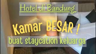 el Hotel Royale Bandung  Room Tour amp Food Review [upl. by Ecienaj]