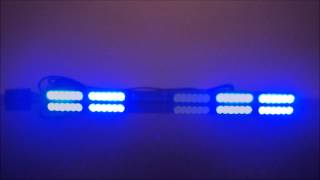 LED Verkehrswarn blau  Verkehrsleitanlage orange VWADC6M6L LS [upl. by Jackquelin]