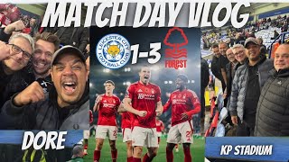 LEICESTER CITY OUTFOXED BY FOREST AS WOOD SCORES YET AGAIN IN COOPER REUNION  MATCH DAY VLOG [upl. by Yggam]