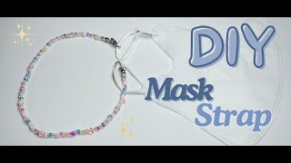 DIY Strap Lanyard Masker  DIY Strap Lanyard Easy for Beginner [upl. by Nylekoorb]