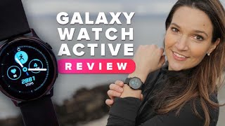 Galaxy Watch Active review Everything you need for a lot less [upl. by Hawk358]