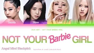 Blackpink Voice Al cover Not Your Barbie Girl Lyrics [upl. by Eiramnaej]