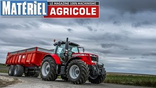 Test drive Massey Ferguson 7716 dyna VT by Matériel Agricole [upl. by Folger]