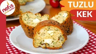 BÖREK TADINDA MUHTEŞEM Tuzlu Kek Tarifi [upl. by Delmore535]