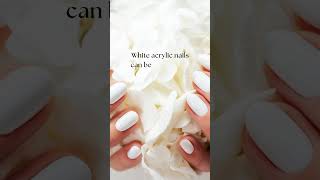 Mastering White Acrylic Nails Tips Tricks and Stunning Designs  nailovely [upl. by Arndt]