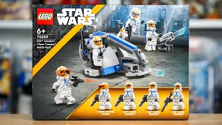 LEGO Star Wars 75359 332ND AHSOKAS CLONE TROOPER BATTLE PACK Review 2023 [upl. by Duleba678]