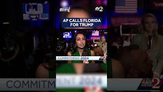 Donald Trump wins Florida AP projects [upl. by Josee4]