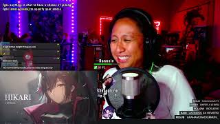 Reacting to quot【GhostFinal】HIKARI 「Punishing Gray Raven OST Officialquot  Twitch React Tuesday [upl. by Rother]