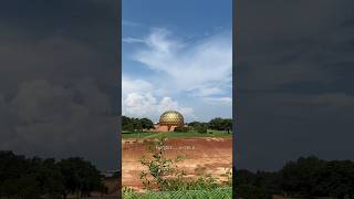 auroville matrimandir😍🙌🏻 shorts pondicherry auroville matrimandir toristplace viralshort [upl. by Neelahtak]