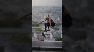 Letícia Bufoni 360 Flip em Paris skateboarding skatelife esports [upl. by Zsa371]