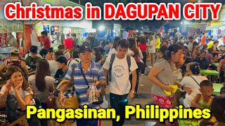 Christmas in DAGUPAN CITY PANGASINAN  Street Food Night Market Fish Market amp More  PHILIPPINES [upl. by Iegres608]