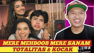 Totalitas amp Kocak Bangett  parodi india Mere Mehboob Mere Sanam by VINA FAN amp FRIENDS  REACTION [upl. by Lananna]