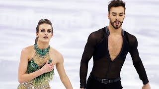 Gabriella Papadakis Cries After Breaking World Record at Winter Olympics 2018 [upl. by Edroi]