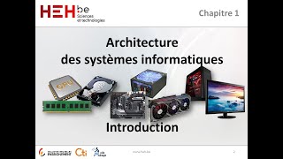 Chapitre 1  Introduction  Architecture des systèmes informatiques [upl. by Lexa243]