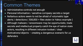 Detecting Unknown amp Insider Threats  UEBA  Sumo Logic Customer Brown Bag  April 25th 2024 [upl. by Elleron]