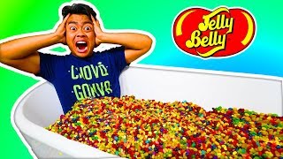 JELLY BEAN BATH CHALLENGE [upl. by Ynahpit]