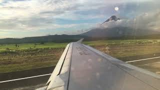 Philippine Airlines Takeoff at Bicol International Airport [upl. by Cleodal]