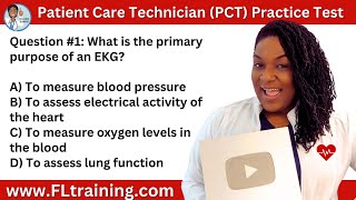 Patient Care Technician PCT Practice Test  CNA amp PCT Exam Prep [upl. by Paugh]