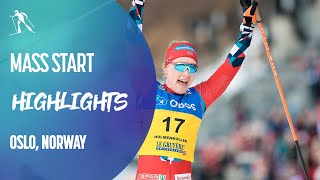 Veteran Haga takes win in firstever 50k at Holmenkollen  Oslo  FIS Cross Country [upl. by Ahsikel]