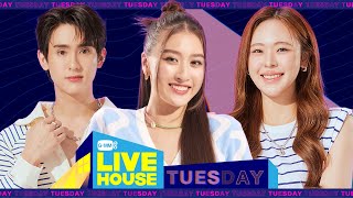 GMMTV LIVE HOUSE กับ บุ๊ค กษิดิ์เดช วิว เบญญาภา และ จูน วรรณวิมล [upl. by Enerual]