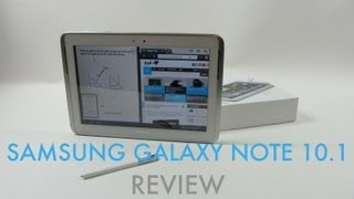 Samsung Galaxy Note 101 review Full HD [upl. by Saticilef36]