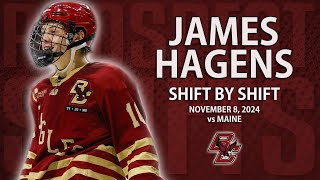 James Hagens vs Maine  Nov 8 2024 [upl. by Florance500]