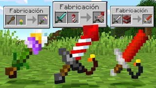 Paso Minecraft pero Puedo Combinar Cualquier Item [upl. by Annoynek594]