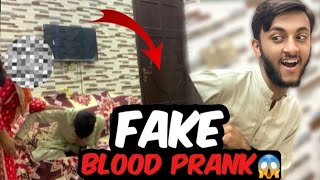 Fake Blood Vomit Prank On Mother😱  Extreme Gone wrong🔥  Prank Video [upl. by Mllly512]