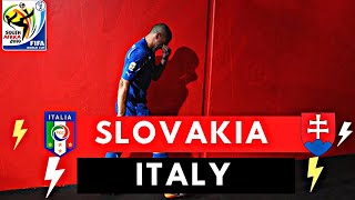 Italy vs Slovakia 23 All Goals amp Highlights  2010 World Cup [upl. by Gagliano]