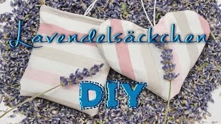 lavendelsäckchen duftsäckchen selber machen diy deutsch diy ideen geschenkideen geschenke sel [upl. by Ednarb]