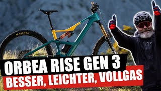 Orbea Rise 2025 Test Besser Leichter Ungedrosselt – So gut ist das Orbea Rise Gen3 [upl. by Anatsirhc755]