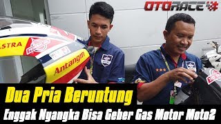 Wow Dua Mekanik Bengkel Umum Indonesia Magang Jadi Mekanik Federal Oil Gresini Moto2 [upl. by Neenaej861]