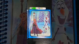 Frozen magic water book shorts frozen toys fyp [upl. by Inaj177]