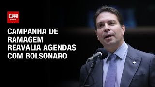 Campanha de Ramagem reavalia agendas com Bolsonaro  CNN ARENA [upl. by Riplex201]