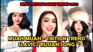 MUAH MUAH  TIKTOK DANCE TREND  RUSSIAN SONG Мой мармеладный Я не права [upl. by Decca]