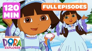 Dora the Explorer Winter Rescues w the Snow Princess ❄️ 2 Hours  Dora amp Friends [upl. by Quita317]