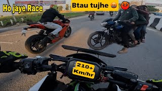 Close call on highway😱 Ducati panigale 959🔥 vs Kawasaki Z900 😈 [upl. by Mark70]