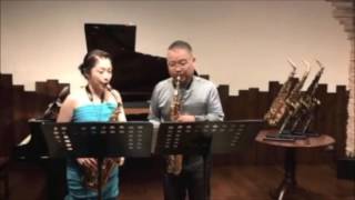 Woodstone in Classic New Vintage Alto Saxophone Duo [upl. by Avery]