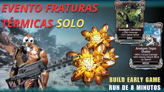 Fraturas Térmicas SOLO  Early Game Build  Warframe U37 [upl. by Acinhoj667]