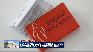 Abortion pill access preserved after Supreme Court unanimously strikes down legal challenge [upl. by Yeloc]