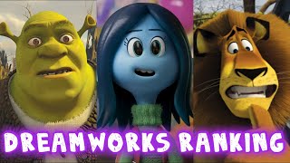 Every DreamWorks Movie Ranked in 84 Seconds [upl. by Bouley]