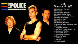 Greatest Hits Of The Police  Police The Best Of Playlist Full Album Live [upl. by Ole89]