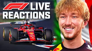 Live Reactions to the 2024 Italian Grand Prix [upl. by Pru]