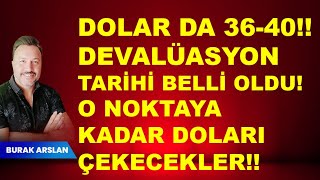 Dolar da devalüasyon tarihi belli oldu o tarihe dikkat [upl. by Notlih]