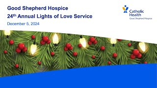 2024 Lights of Love Service [upl. by Oech]