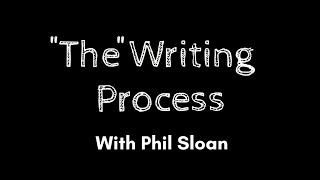 The Writing Process Part 1 of 3 [upl. by Tildy]